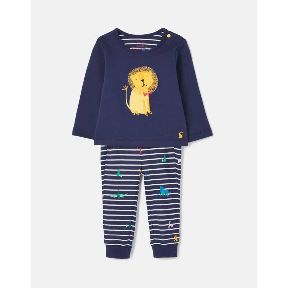Nwt joules baby lion boy outfit 6/9 months mini Boden